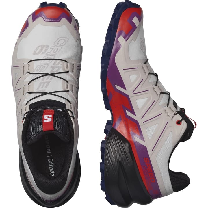Salomon Women's Speedcross 6 White/Sparkling Grape/Fiery Red Salomon Salomon Women's Speedcross 6 White/Sparkling Grape/Fiery Red Salomon