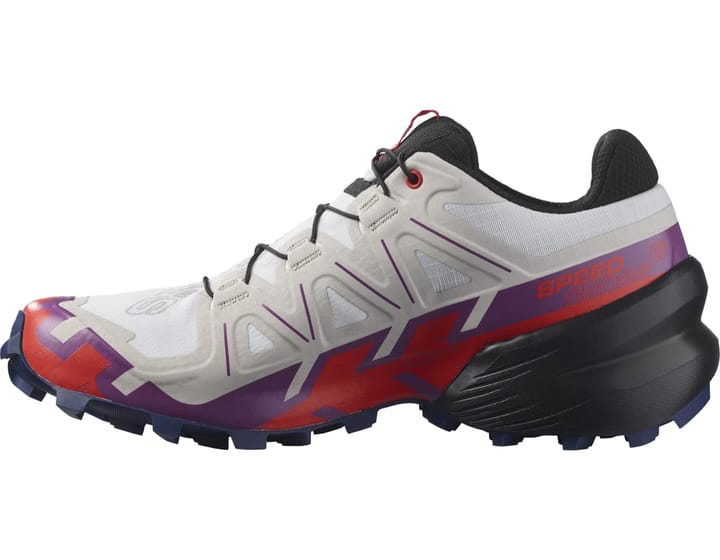 Salomon Women's Speedcross 6 White/Sparkling Grape/Fiery Red Salomon Salomon Women's Speedcross 6 White/Sparkling Grape/Fiery Red Salomon