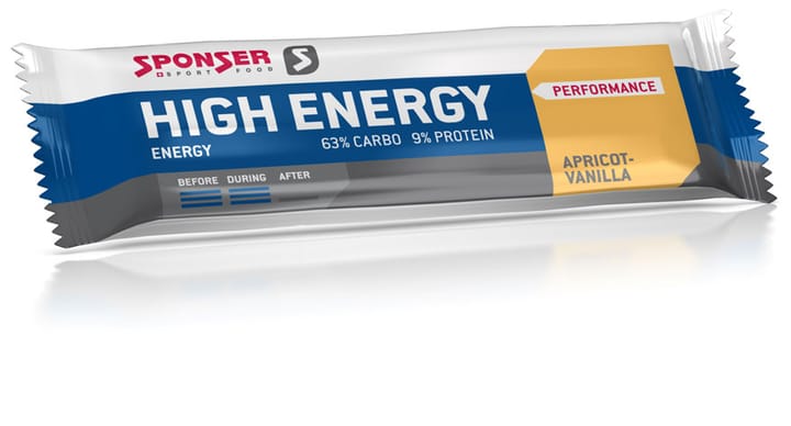 Sponser High Energy Bar Vanilla/Apricot Multi 45 g. Sponser