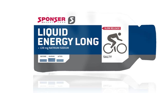 Sponser Liquid Energy Long Salty 40 g Sponser