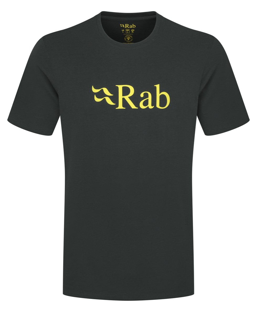 Rab Stance Logo Tee Beluga/pollen