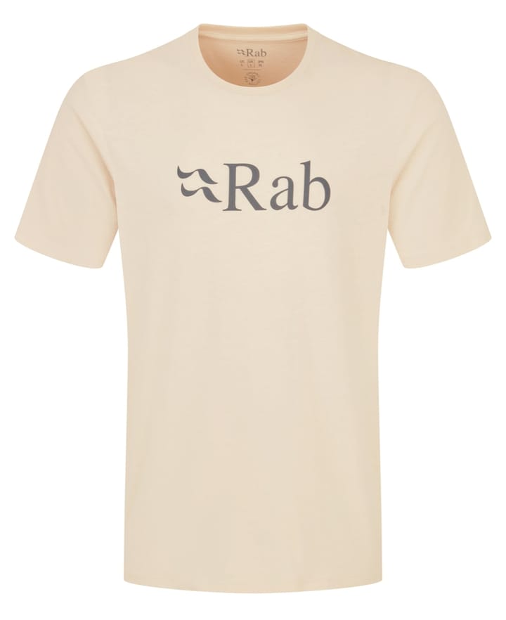 Rab Stance Logo Tee Ecru Rab