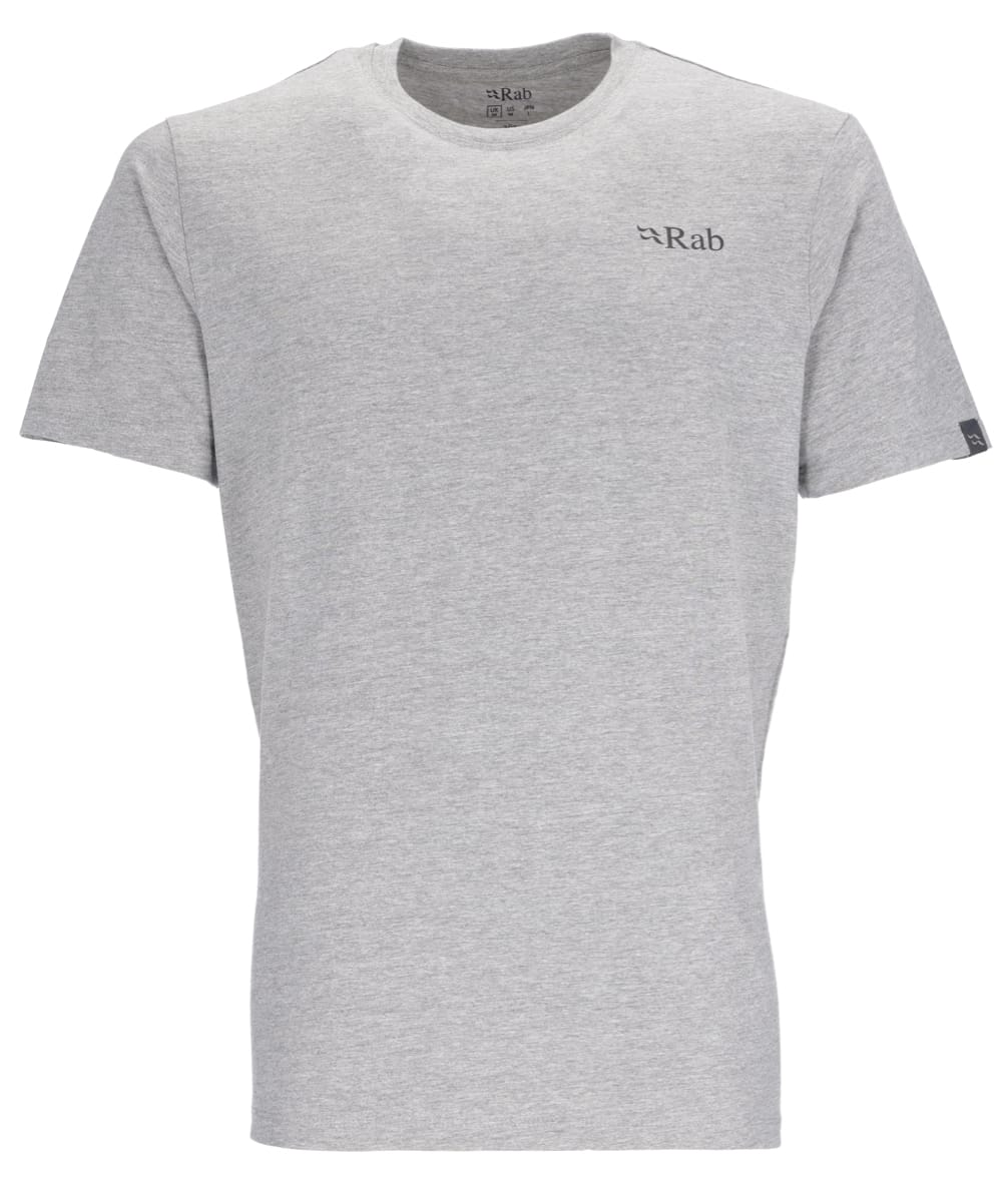 Rab Stance Mountain Peak Tee Grey Marl