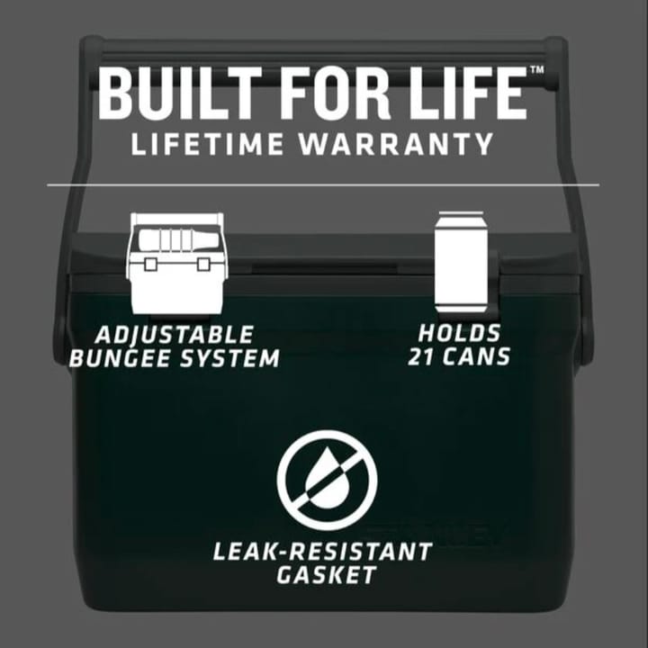 Stanley Adventure Outdoor Cooler 15,1 L Green Stanley Stanley Adventure Outdoor Cooler 15,1 L Green Stanley