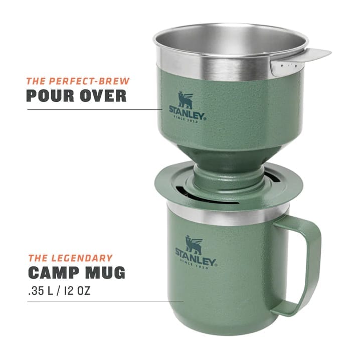 Stanley Gavesett Pour Over+Camp Mug Green Stanley Stanley Gavesett Pour Over+Camp Mug Green Stanley
