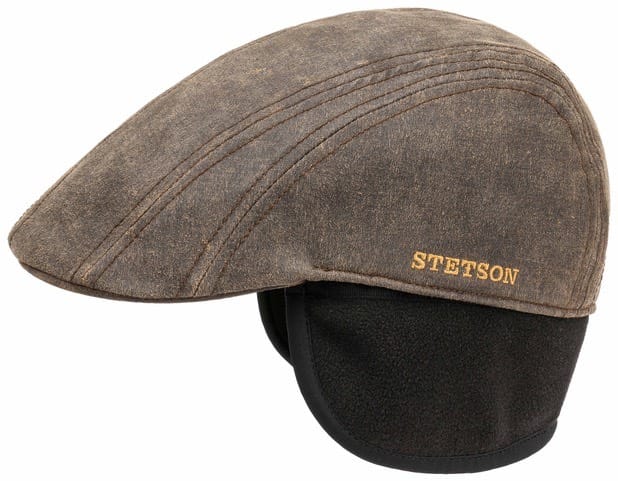 Stetson Old Cotton Ear Flaps Brown Stetson