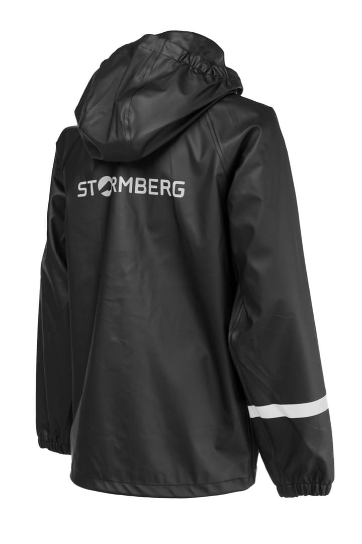 Stormberg Regndag Rec Rain Jacket Jr Jet Black Stormberg Stormberg Regndag Rec Rain Jacket Jr Jet Black Stormberg