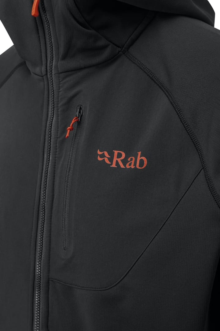 Rab Superflux Hoody Black/Beluga Rab Rab Superflux Hoody Black/Beluga Rab