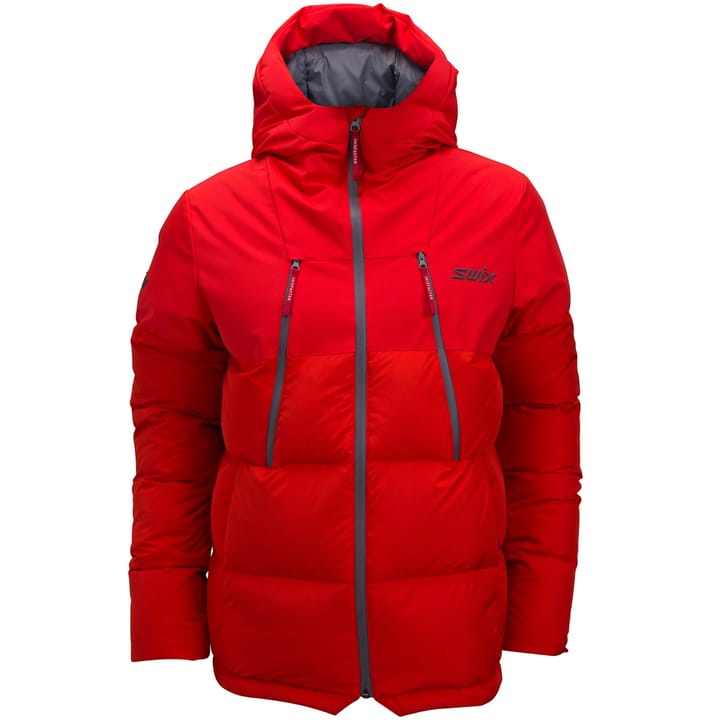 Swix Surmount Down Jacket Unisex Fiery Red Swix