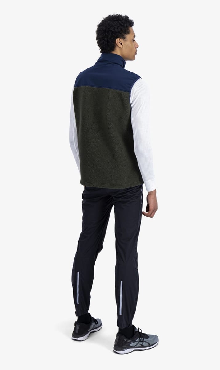 Swix Blizzard Midlayer Vest M Dark Olive Swix