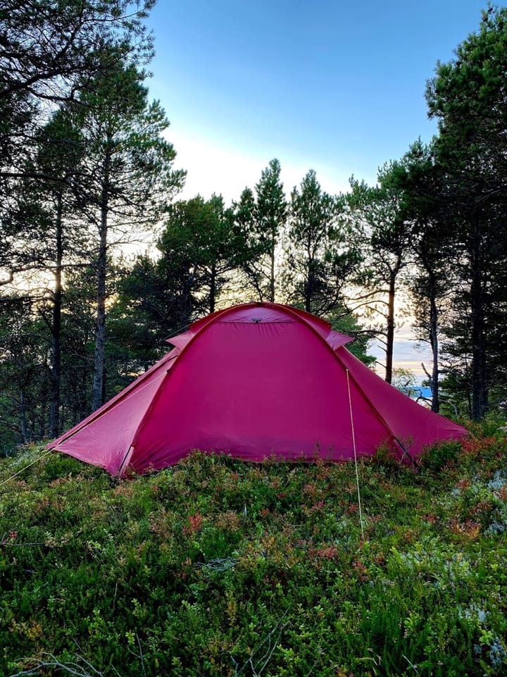 Sydvang Skaring 3P Dome UL Tent Haute Red Sydvang