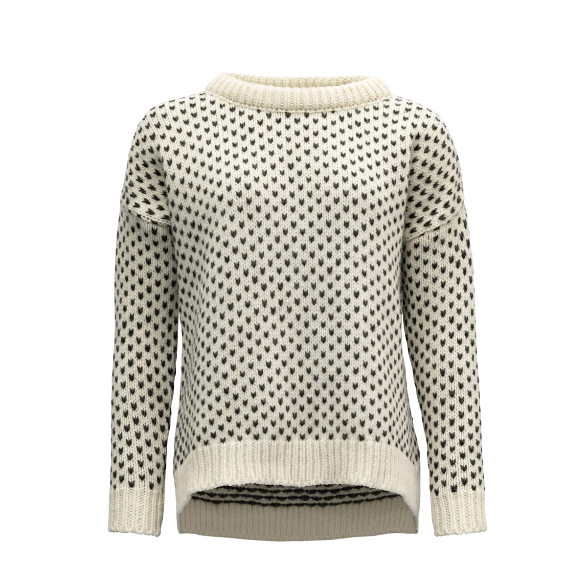 Devold Nordsj¯ Womans Split Seam Sweater OFFWHITE