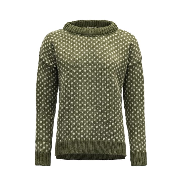 Devold Nordsjø Wool Sweater Wmn Olive Devold