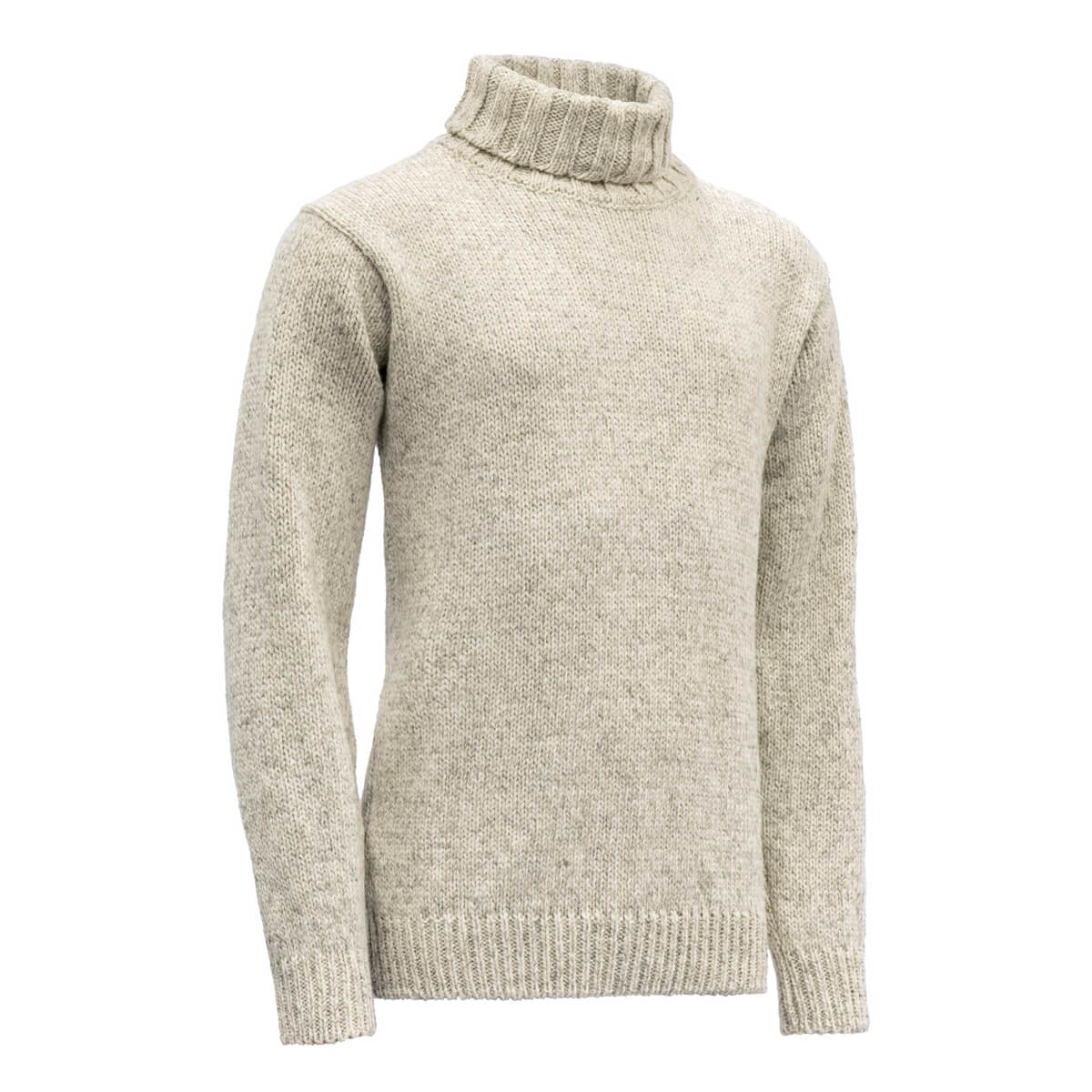 Devold Nansen Sweater High Neck Grey Melange