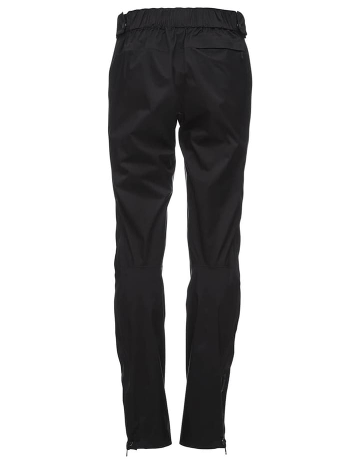 Black Diamond W Stormline Str FL Zp Rn Pants Black Black Diamond