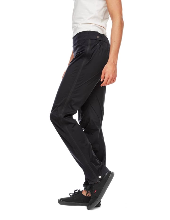 Black Diamond Women's Stormline Stretch Full Zip Rain Pants Black Black Diamond