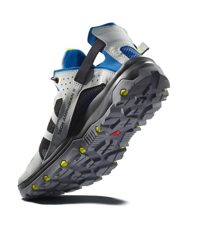 Salomon Men's Techamphibian 5 Pearl Blue/Lapis Blue/Safety Yellow Salomon