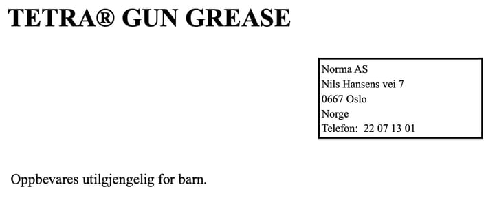 TetraGun Pussesett Kal. 22/223 Rifle TetraGun TetraGun Pussesett Kal. 22/223 Rifle TetraGun