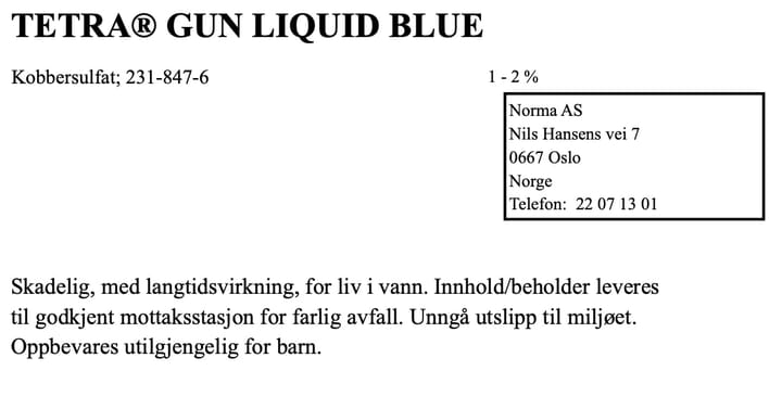 TetraGun Blåneringsvæske 80ml TetraGun