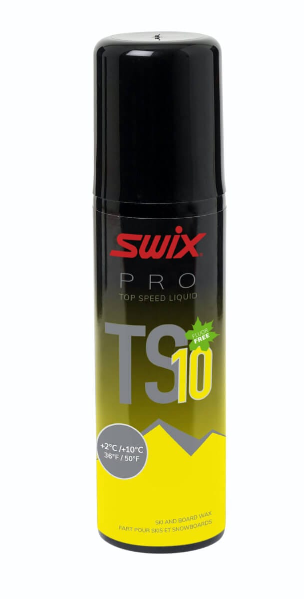 Swix TS10 Liq. Yellow, +2°C/+10°C, 125ml Swix