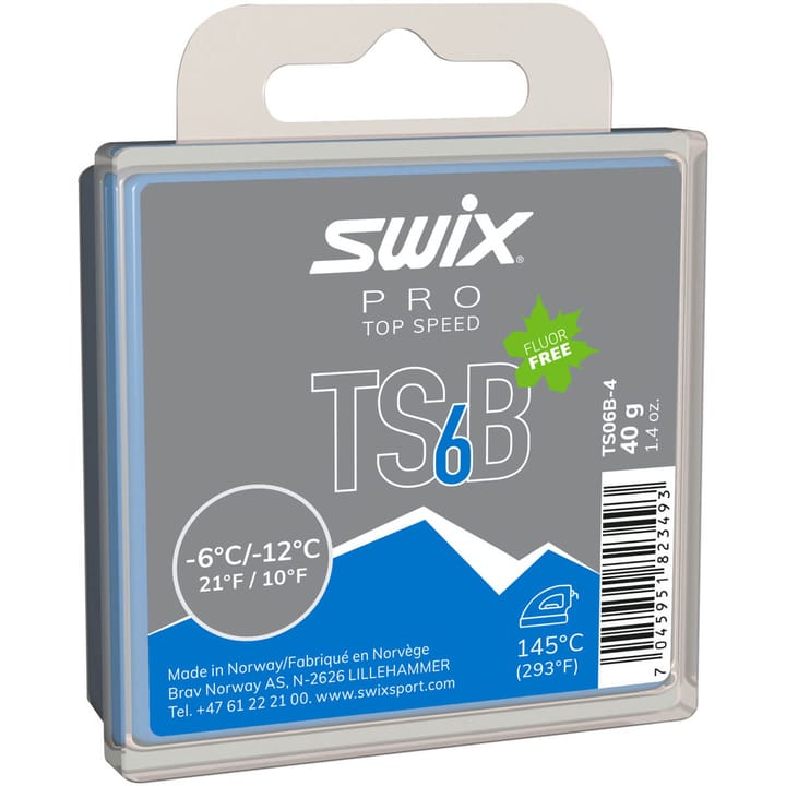 Swix TS6 Black, -6°C/-12°C, 40g Swix