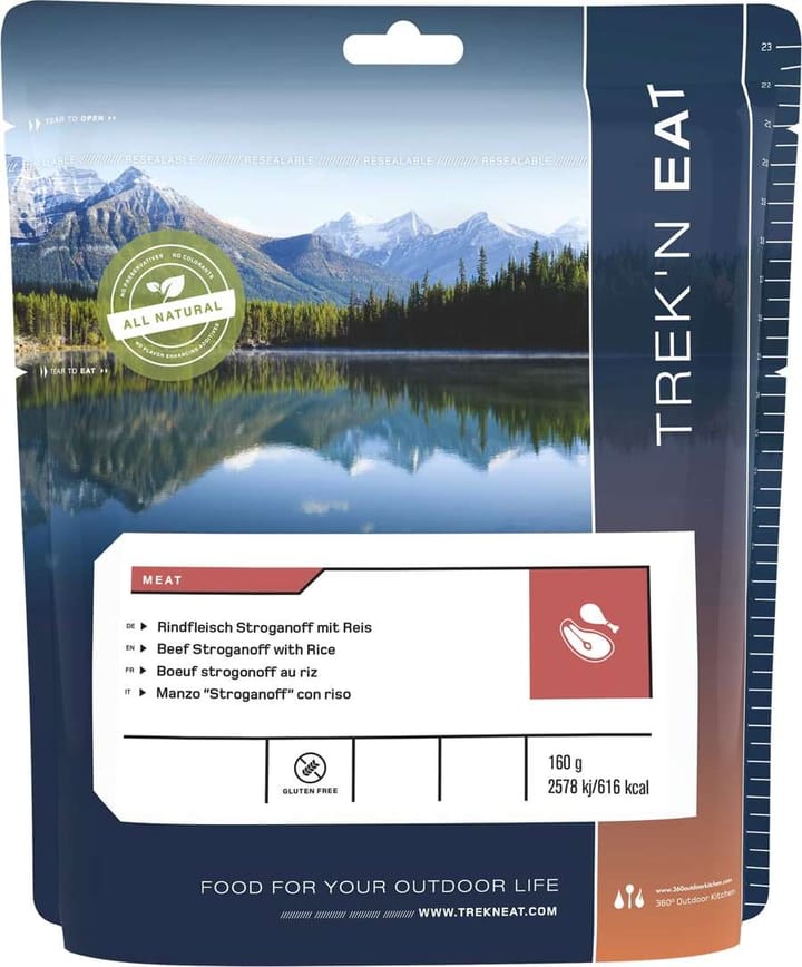Trek'n Eat Beef Stroganoff With Rice NoColor Trek'n Eat