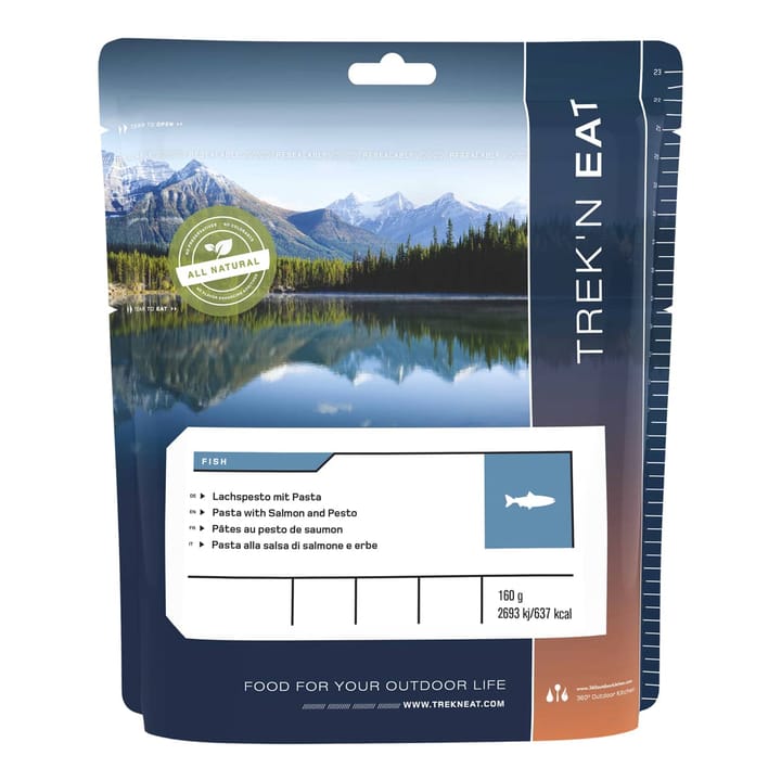 Trek'n Eat Laks Med Pasta I Pestosaus Trek'n Eat