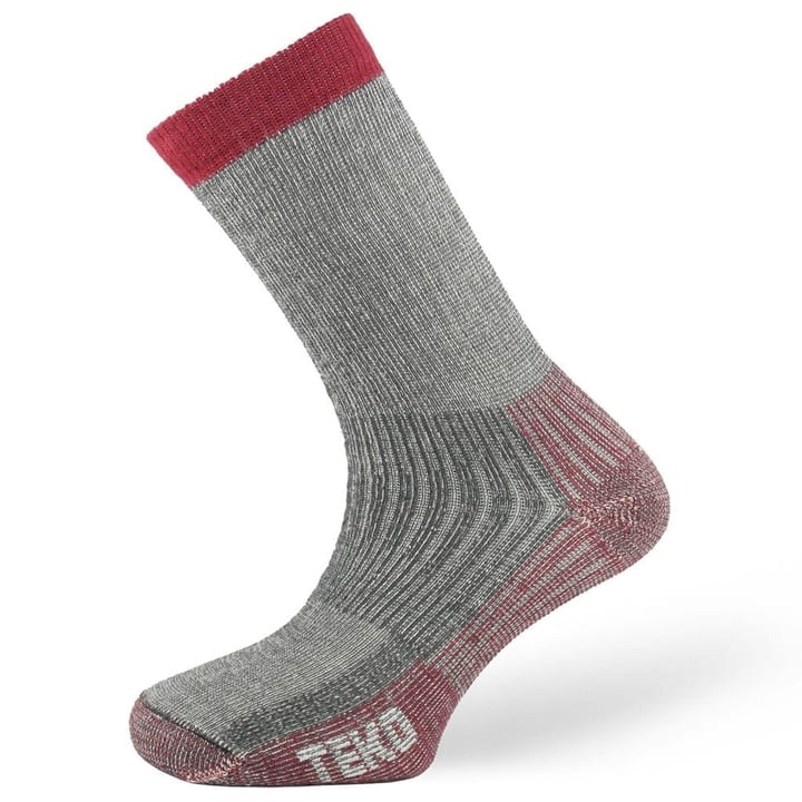 Teko Ecotrek Heavy Full Cushion 4.0 Charcoal/Red Teko