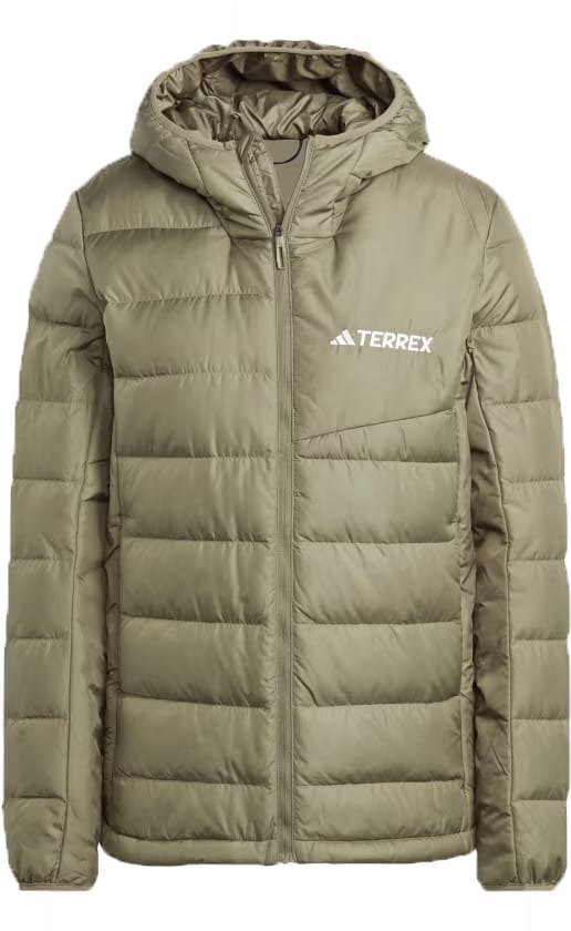 Adidas w light down hooded jacket shop