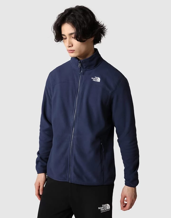 The North Face Men's 100 Glacier Full-Zip Summit Navy The North Face
