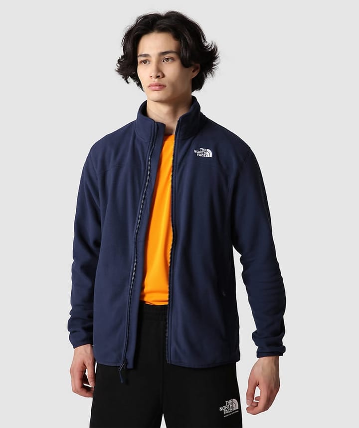 The North Face Men's 100 Glacier Full-Zip Summit Navy The North Face