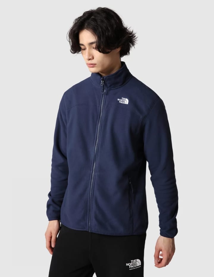 The North Face Men's 100 Glacier Full-Zip Summit Navy The North Face