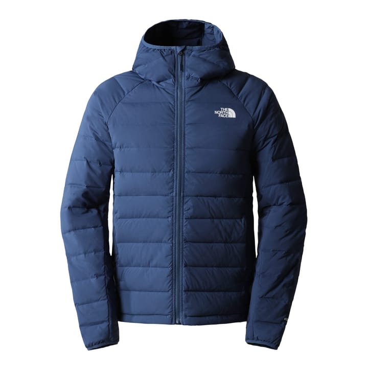 The North Face Men's Belleview Stretch Down Hoodie Shady Blue The North Face The North Face Men's Belleview Stretch Down Hoodie Shady Blue The North Face