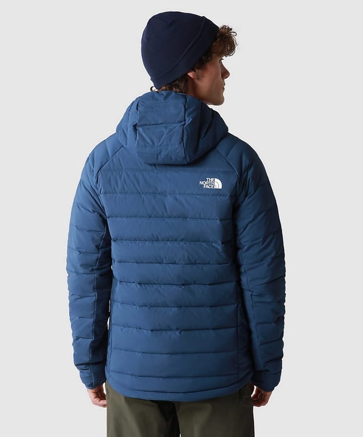 The North Face Men's Belleview Stretch Down Hoodie Shady Blue The North Face The North Face Men's Belleview Stretch Down Hoodie Shady Blue The North Face