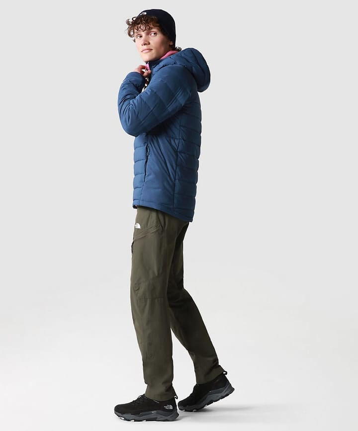 The North Face Men's Belleview Stretch Down Hoodie Shady Blue The North Face The North Face Men's Belleview Stretch Down Hoodie Shady Blue The North Face