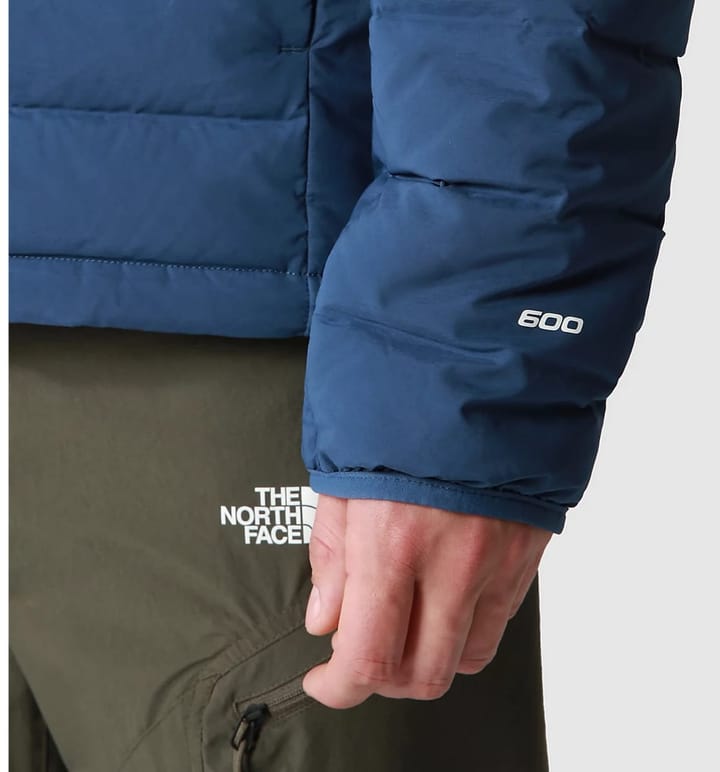 The North Face Men's Belleview Stretch Down Hoodie Shady Blue The North Face The North Face Men's Belleview Stretch Down Hoodie Shady Blue The North Face