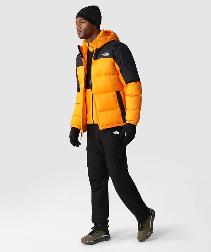 The North Face M Diablo Down Hood Cone Orange-Tnf Black The North Face The North Face M Diablo Down Hood Cone Orange-Tnf Black The North Face