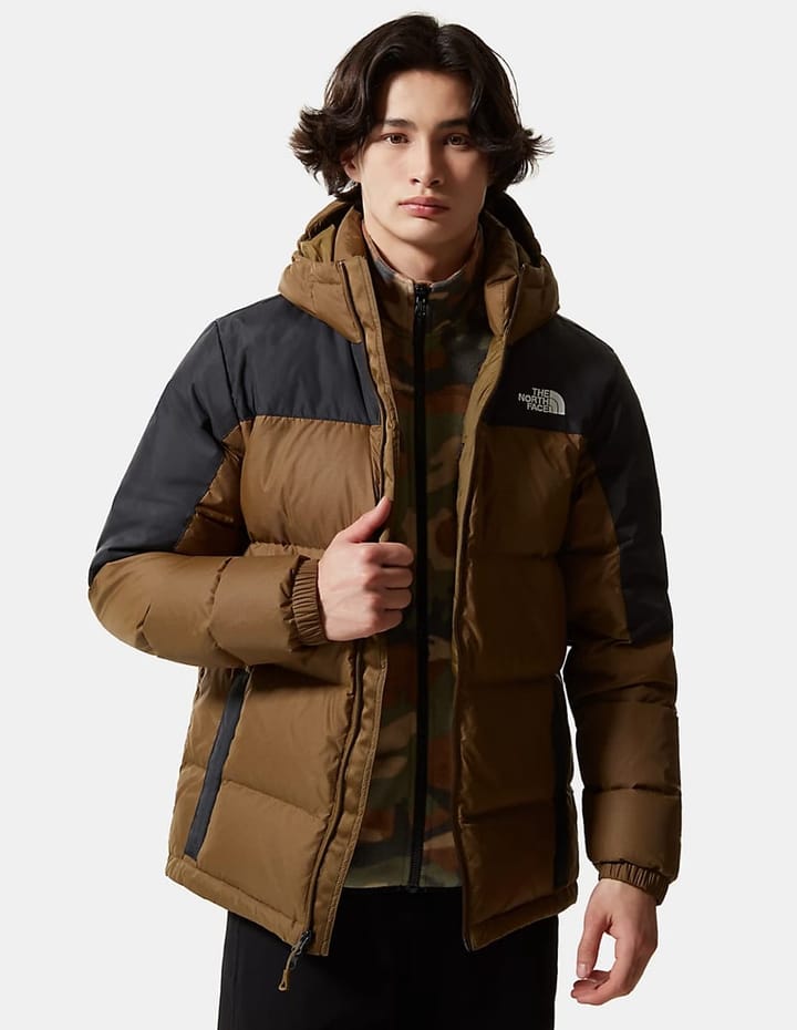 The North Face M Diablo Dwn Hood Military Olive-Tnf Black The North Face