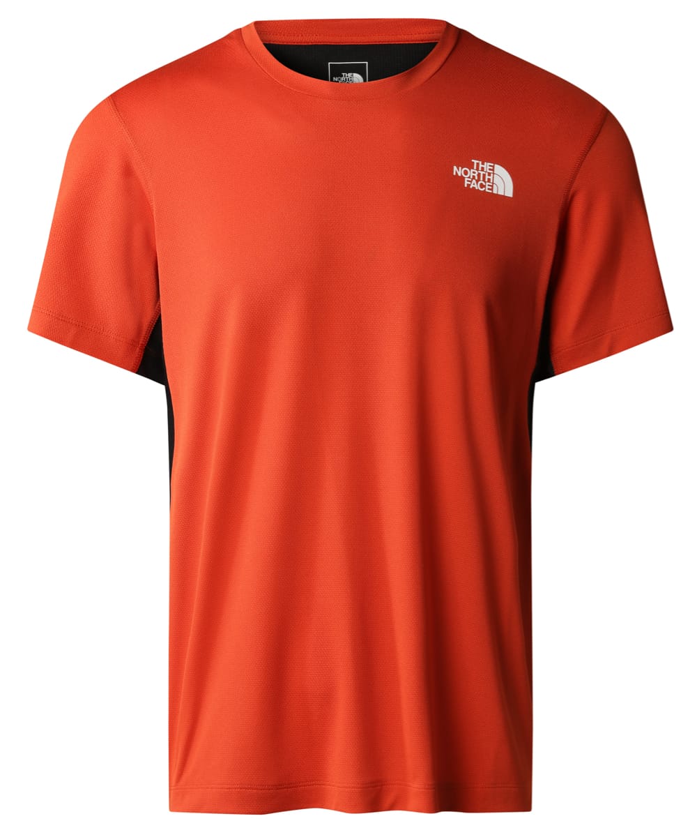 The North Face M Lightbright S/S Tee Rusted Bronze/Tnf Black