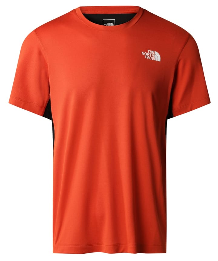 The North Face M Lightbright S/S Tee Rusted Bronze/Tnf Black The North Face