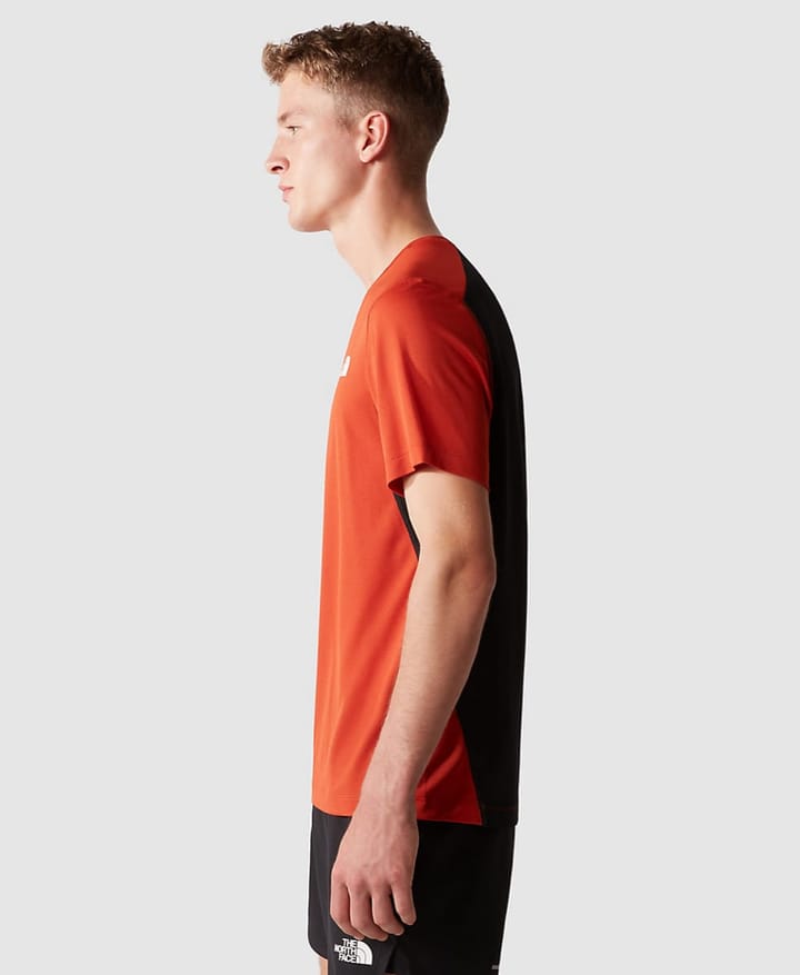 The North Face Men's Lightbright Short Sleeve T-Shirt Rusted Bronze/TNF Black The North Face The North Face Men's Lightbright Short Sleeve T-Shirt Rusted Bronze/TNF Black The North Face