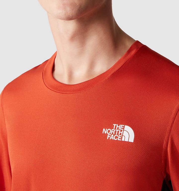 The North Face Men's Lightbright Short Sleeve T-Shirt Rusted Bronze/TNF Black The North Face The North Face Men's Lightbright Short Sleeve T-Shirt Rusted Bronze/TNF Black The North Face