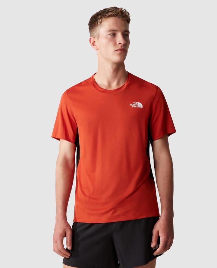 The North Face Men's Lightbright Short Sleeve T-Shirt Rusted Bronze/TNF Black The North Face The North Face Men's Lightbright Short Sleeve T-Shirt Rusted Bronze/TNF Black The North Face