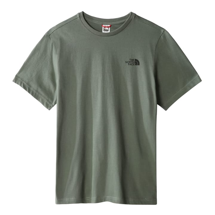 The North Face Men's Shortsleeve Simple Dome Tee Thyme/Tnf Black The North Face The North Face Men's Shortsleeve Simple Dome Tee Thyme/Tnf Black The North Face