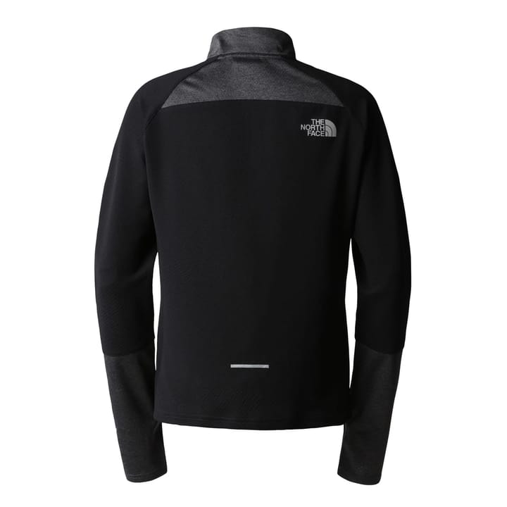 The North Face W 1-4 Zip Run Fleece Tnfblk/Asphaltgryltheathr The North Face