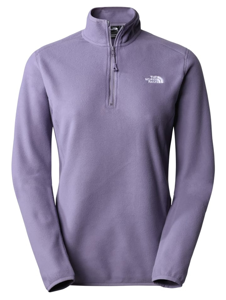 The North Face W 100 Glacier 1/4 Zip - Eu Lunar Slate The North Face The North Face W 100 Glacier 1/4 Zip - Eu Lunar Slate The North Face