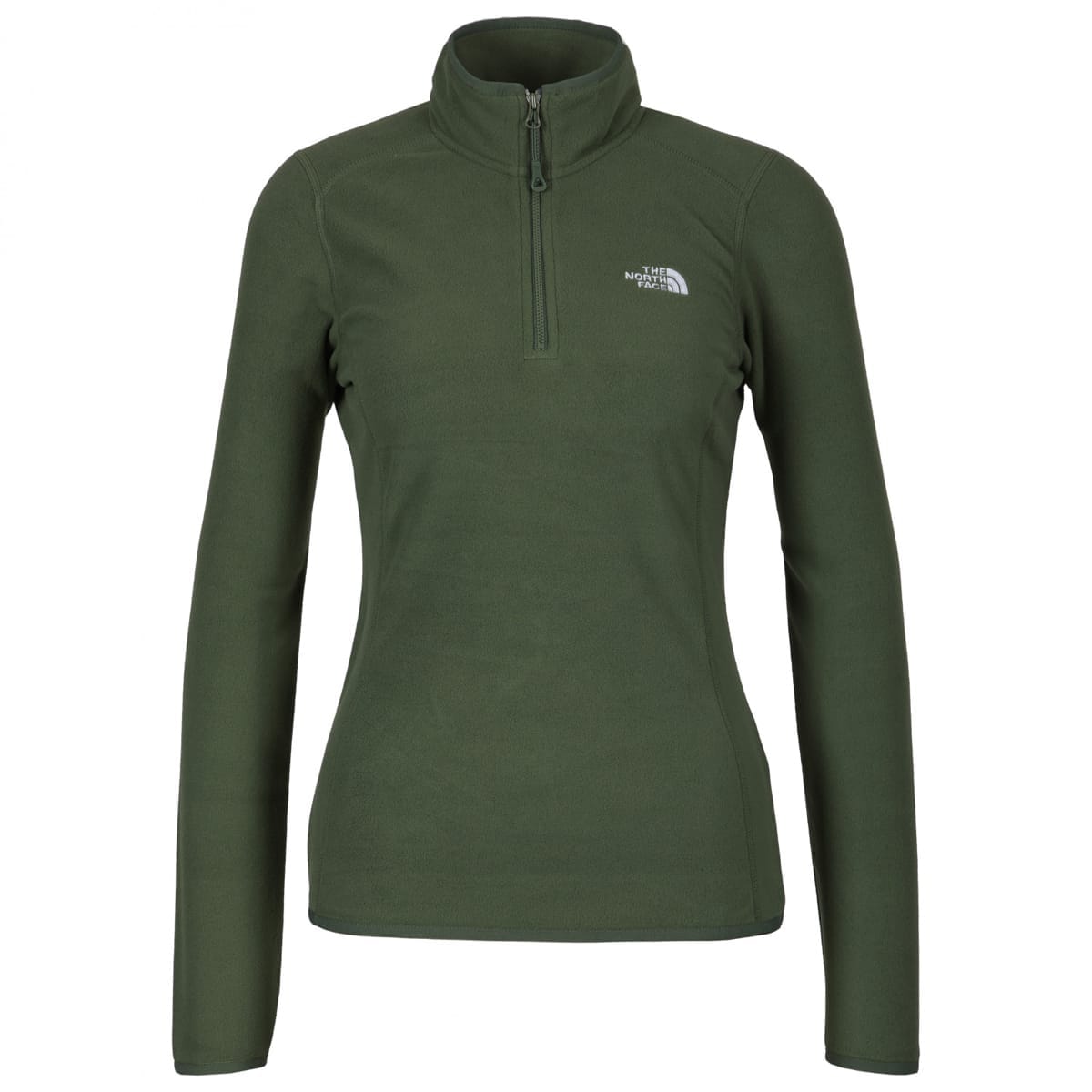 The North Face W 100 Glacier 1/4 Zp Thyme