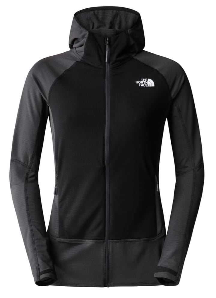 The North Face Women's Bolt Polartec Hoodie Asphalt Grey/TNF Black The North Face