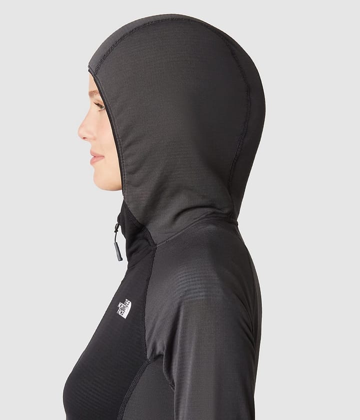 The North Face Women's Bolt Polartec Hoodie Asphalt Grey/TNF Black The North Face