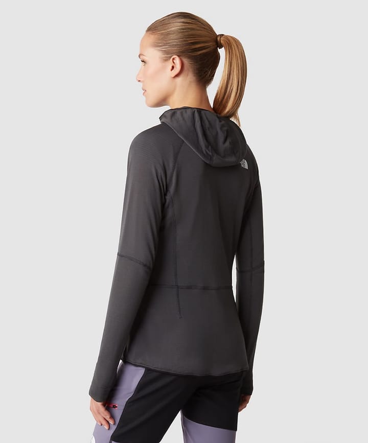 The North Face Women's Bolt Polartec Hoodie Asphalt Grey/TNF Black The North Face